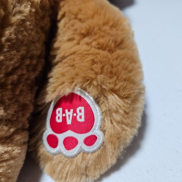 Build a Bear Puppy Dog 14 inch Plush Brown Spot Soft Eyes Stuffed Animal Toy - Picture 6 of 8